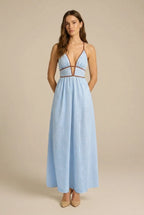 Avoria | Spaghetti Strap Maxi Dress Women’s Summer Vacation