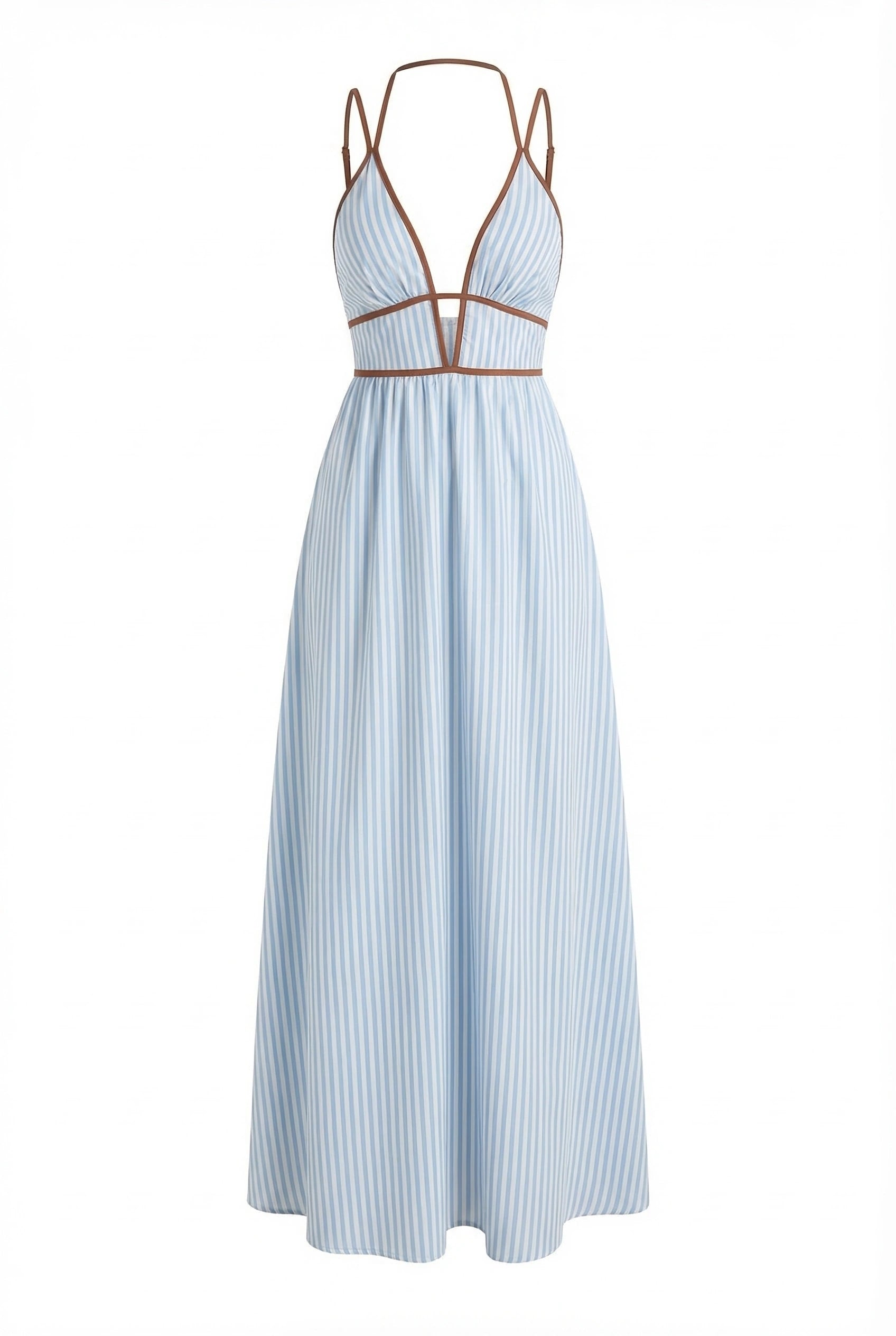 Avoria | Spaghetti Strap Maxi Dress Women’s Summer Vacation