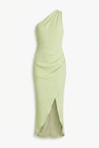 Avoria | Women’s One Shoulder Midi Dress for Weddings and Events