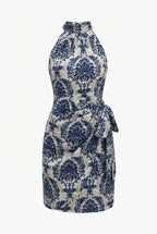 Avoria | Women’s Elegant Halter Neck Mini Dress Wedding Guest