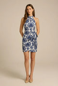 Avoria | Women’s Elegant Halter Neck Mini Dress Wedding Guest