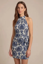 Avoria | Women’s Elegant Halter Neck Mini Dress Wedding Guest